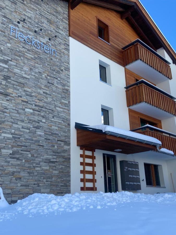 Haus Fleckstein Zermatt Wohnung Karibu エクステリア 写真