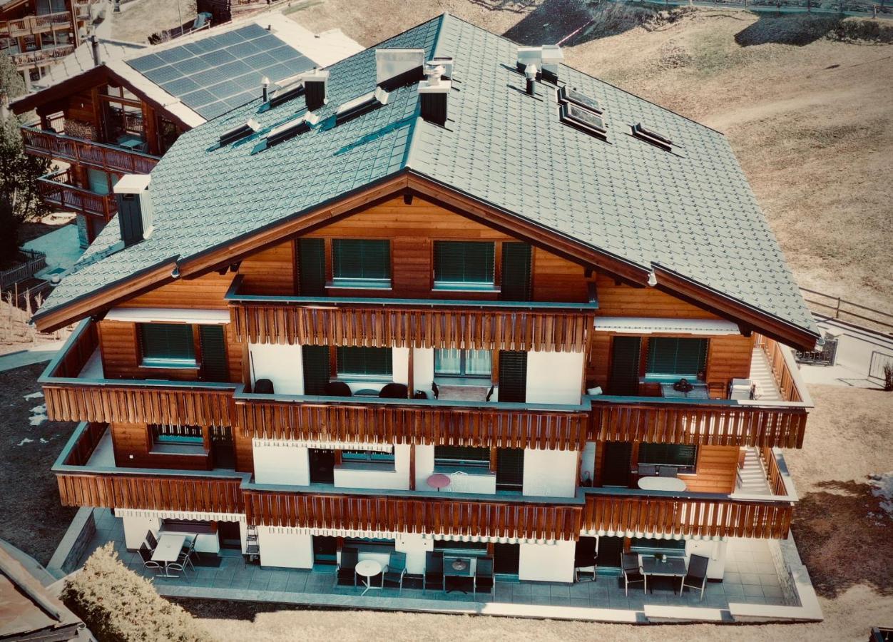 Haus Fleckstein Zermatt Wohnung Karibu エクステリア 写真