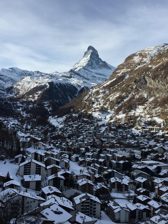 Haus Fleckstein Zermatt Wohnung Karibu 部屋 写真