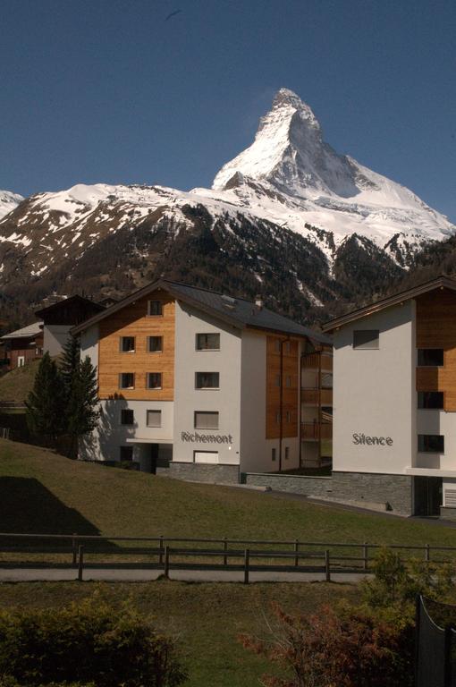 Haus Fleckstein Zermatt Wohnung Karibu エクステリア 写真