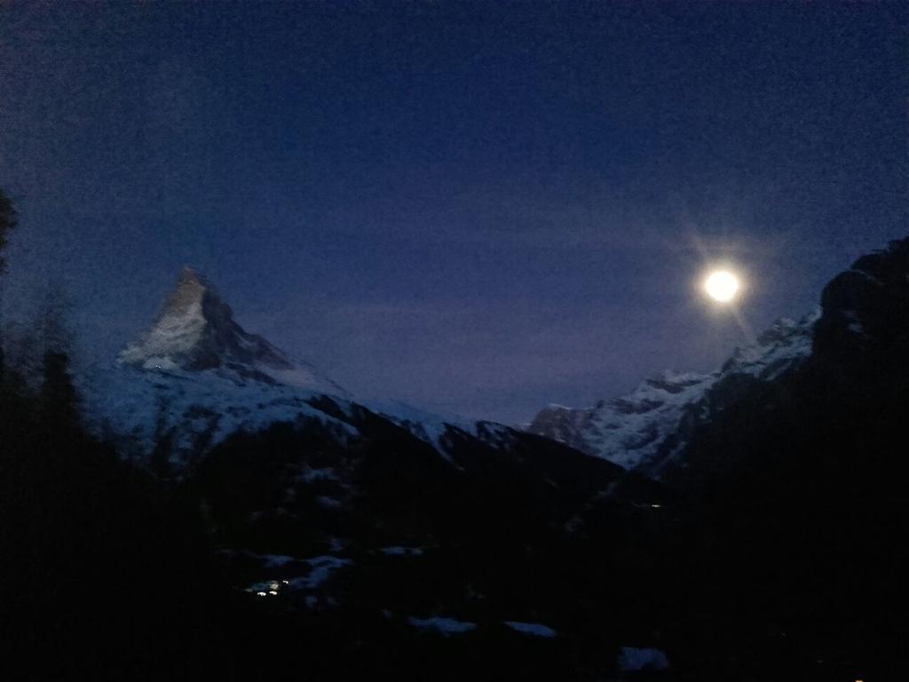 Haus Fleckstein Zermatt Wohnung Karibu 部屋 写真