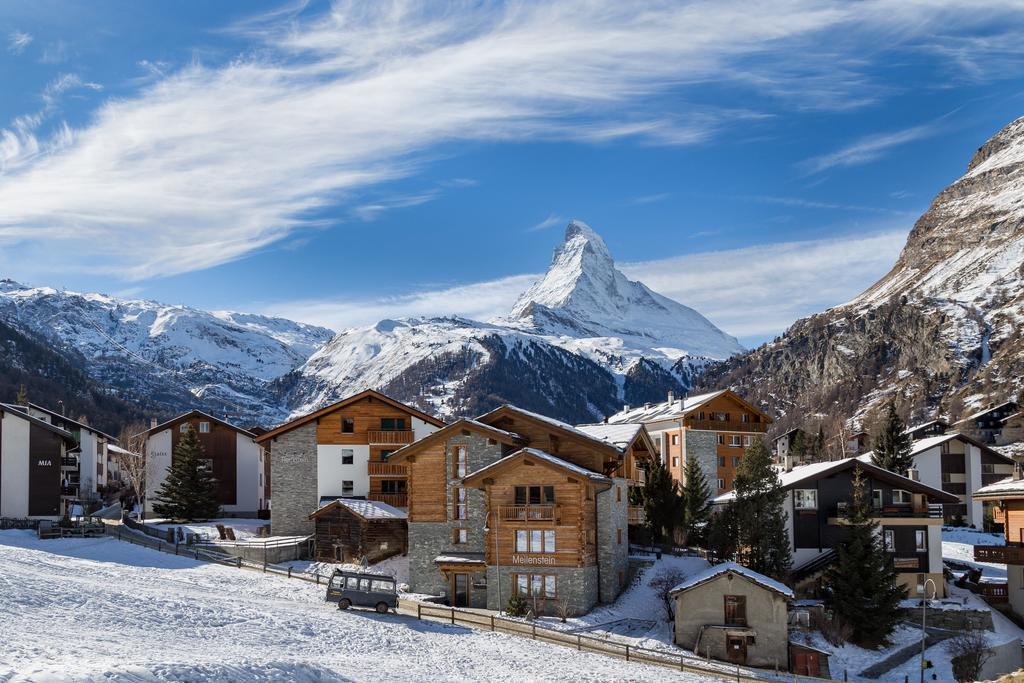 Haus Fleckstein Zermatt Wohnung Karibu エクステリア 写真