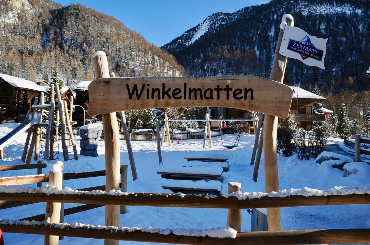 Haus Fleckstein Zermatt Wohnung Karibu エクステリア 写真